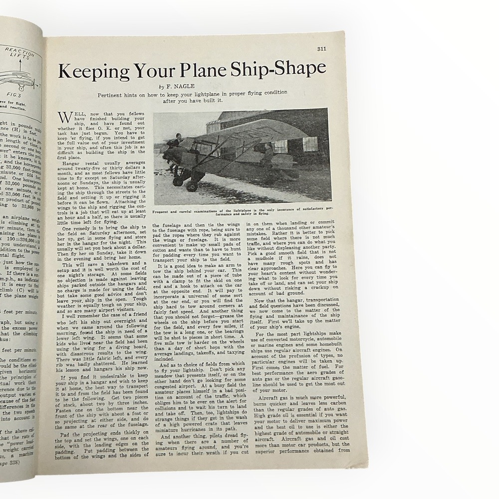 Popular Aviation Nov 1933 Jimmy Doolittle Fairchild 22 Glenn Curtiss Air Corps - Picture 4 of 6